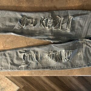 Distressed Blue Jeans for Men